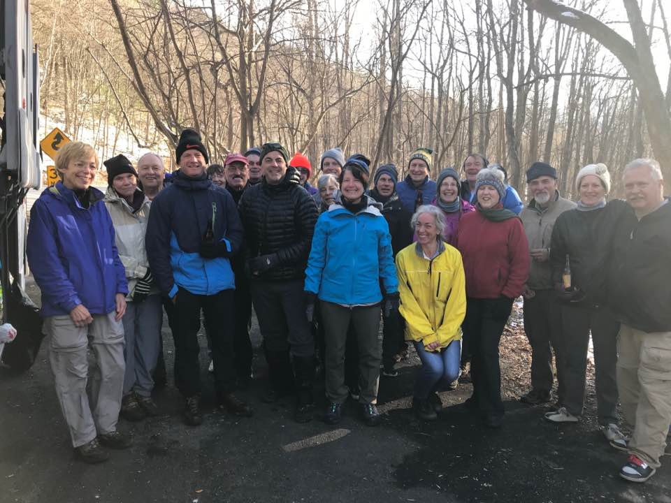 A group of hikers before a Wanderbird's hike